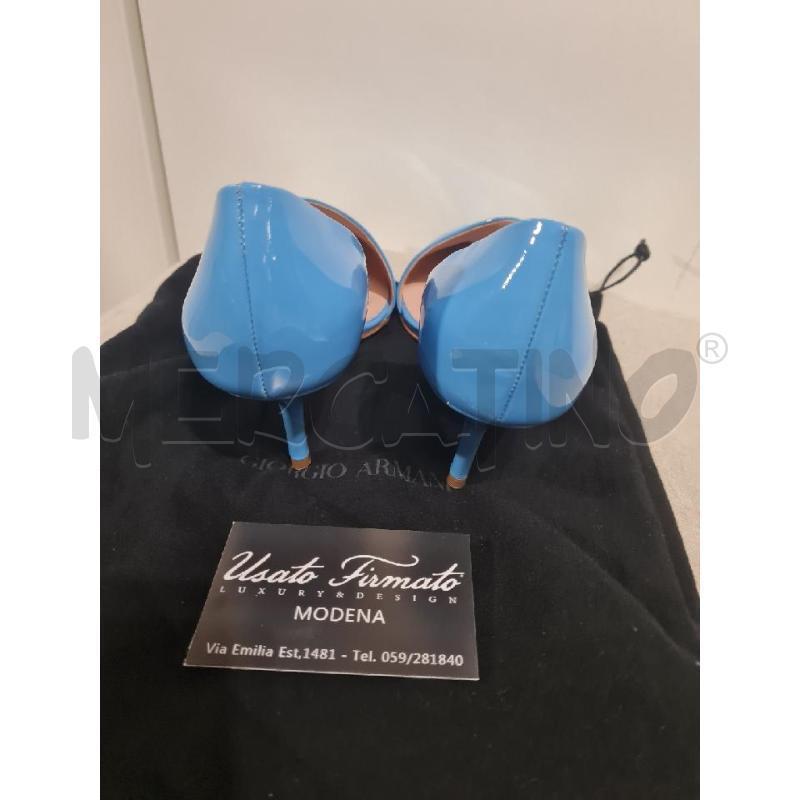 SCARPE DONNA AZZURRO GIORGIO ARMANI | Mercatino dell'Usato Modena 4