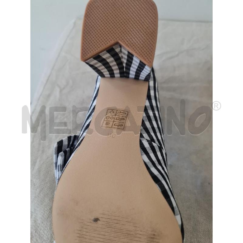 SCARPE DONNA BIANCO NERO QUADR TWIN SET | Mercatino dell'Usato Modena 5