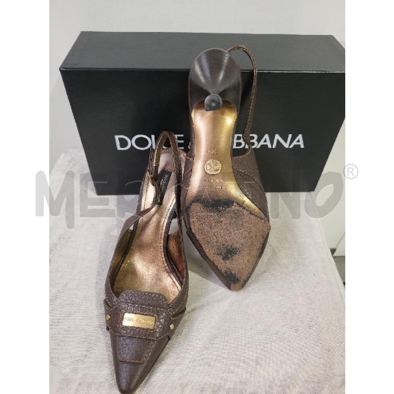 SCARPE DONNA DOLCE GABBANA BRONZO  | Mercatino dell'Usato Modena 3
