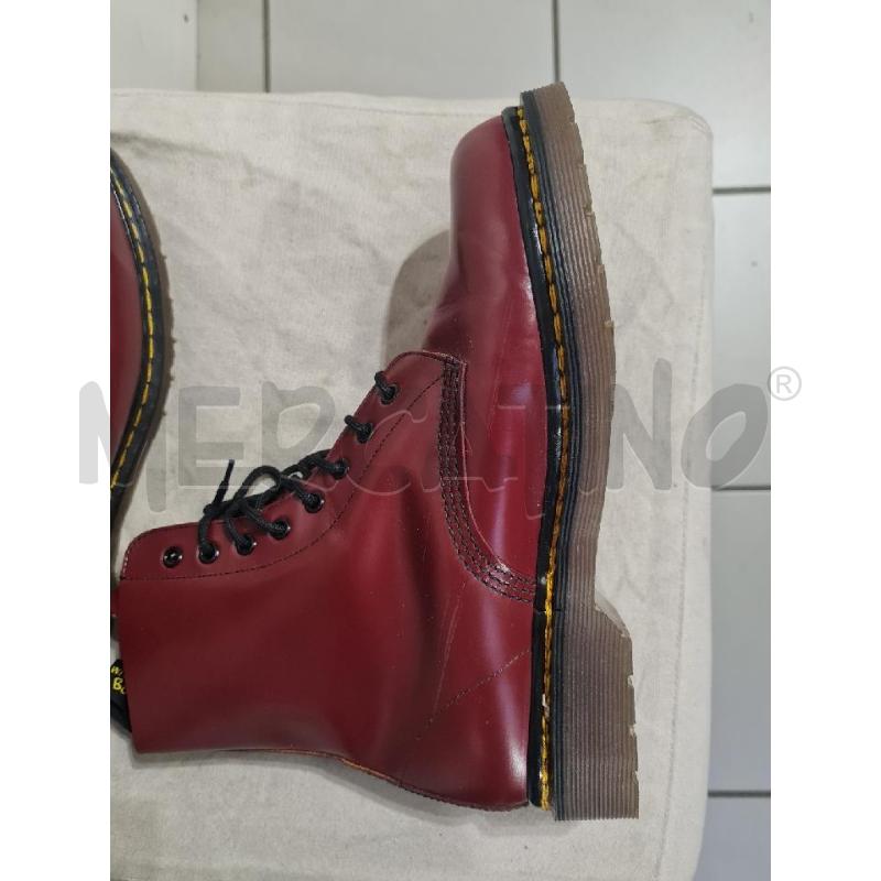 SCARPE DONNA DR MARTENS ROSSO SCURO | Mercatino dell'Usato Modena 3