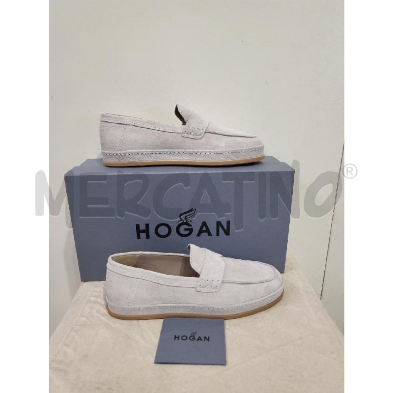 SCARPE DONNA HOGAN MOCASSINO GRIGIO | Mercatino dell'Usato Modena 3
