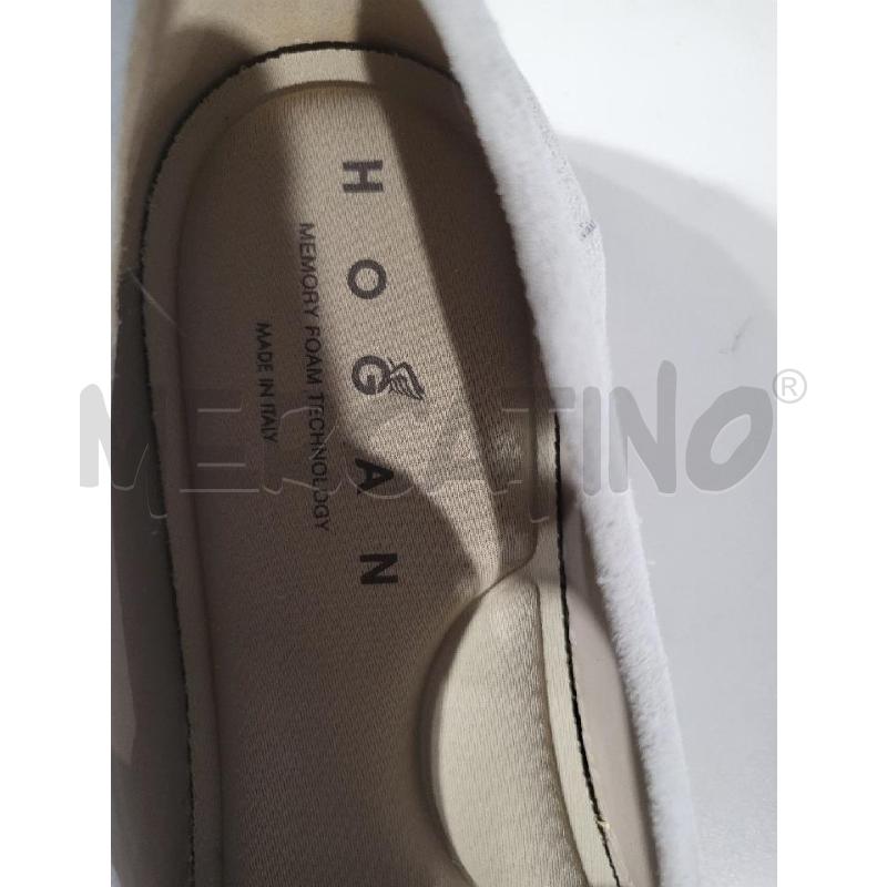 SCARPE DONNA HOGAN MOCASSINO GRIGIO | Mercatino dell'Usato Modena 5