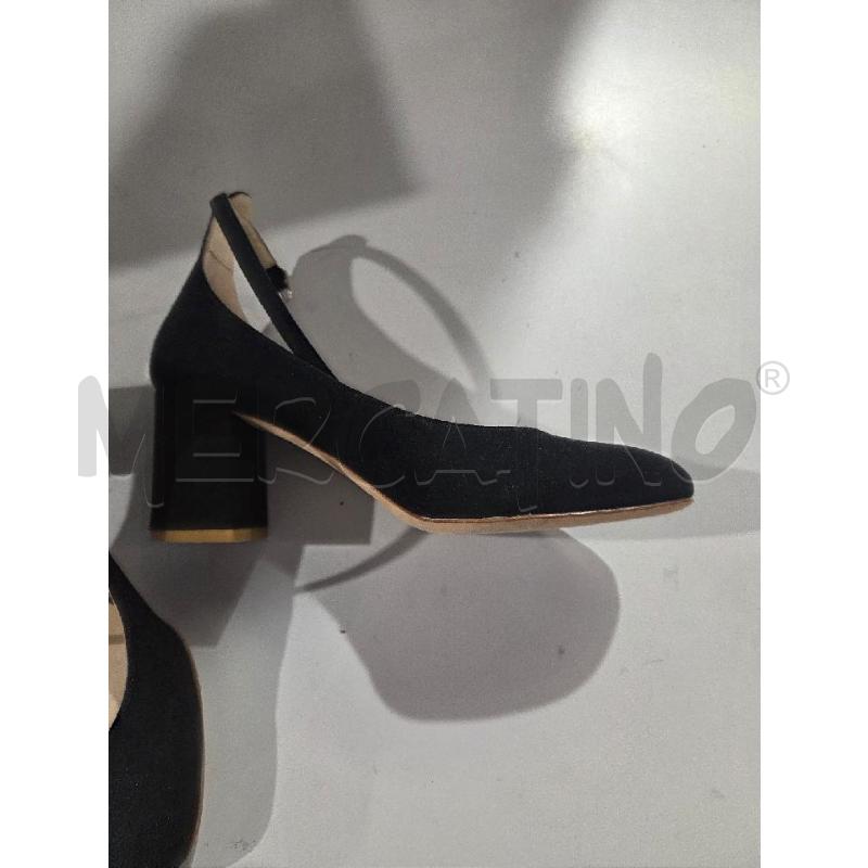 SCARPE DONNA NERA BARBARA FERRARI PELLE SCAM | Mercatino dell'Usato Modena 2