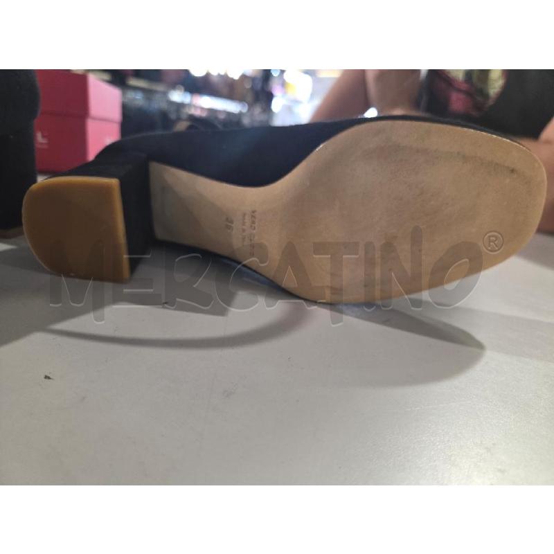 SCARPE DONNA NERA BARBARA FERRARI PELLE SCAM | Mercatino dell'Usato Modena 3