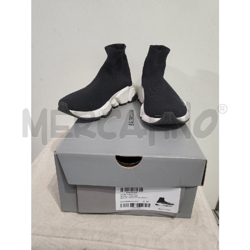 SCARPE DONNA NERE BALENCIAGA TESSUTO | Mercatino dell'Usato Modena 1