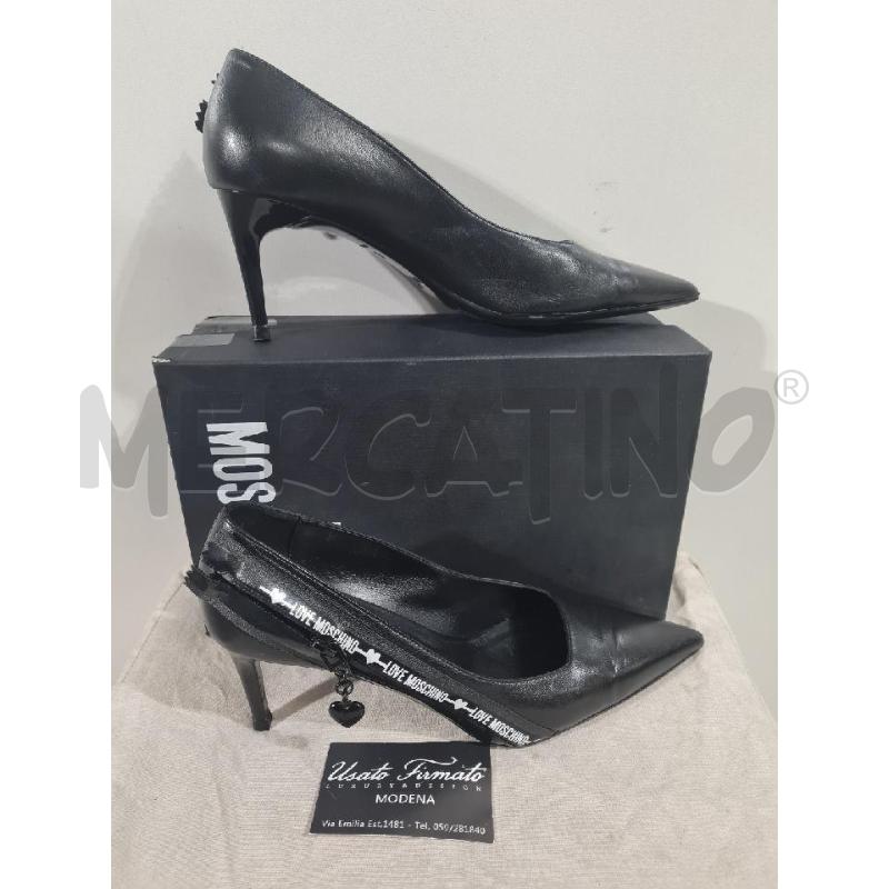 SCARPE DONNA NERE LOVE MOSCHINO | Mercatino dell'Usato Modena 2