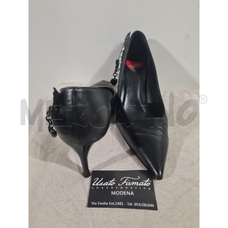 SCARPE DONNA NERE LOVE MOSCHINO | Mercatino dell'Usato Modena 3