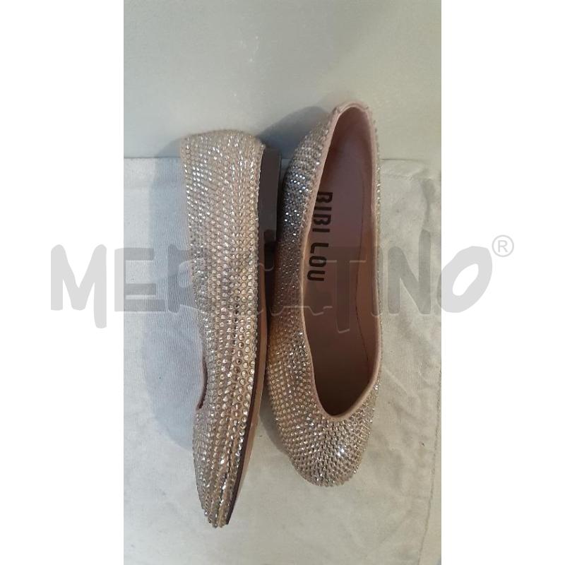 SCARPE DONNA ORO BRILLI ORO BIBILOU | Mercatino dell'Usato Modena 3