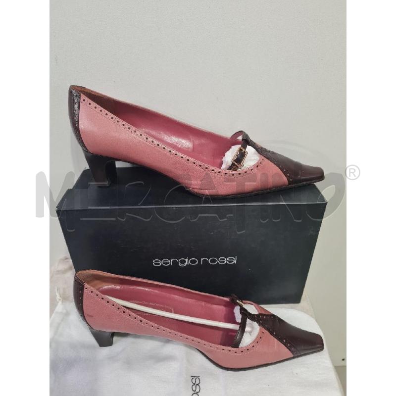 SCARPE DONNA SERGIO ROSSI ROSA CAFFE | Mercatino dell'Usato Modena 2