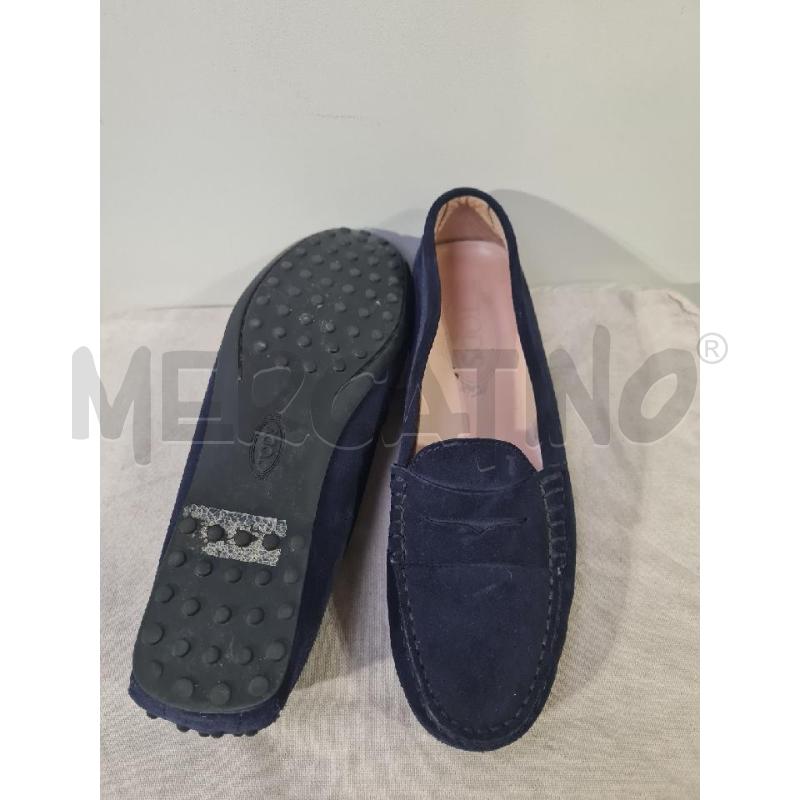 SCARPE DONNA TODS MOCASSINO BLU | Mercatino dell'Usato Modena 2