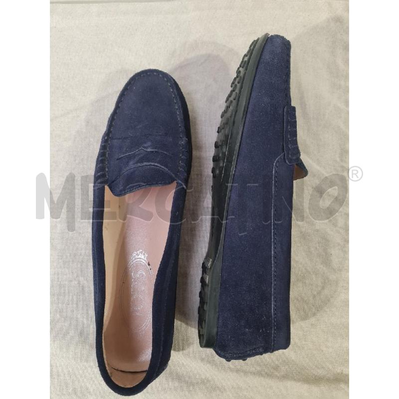 SCARPE DONNA TODS MOCASSINO BLU | Mercatino dell'Usato Modena 4