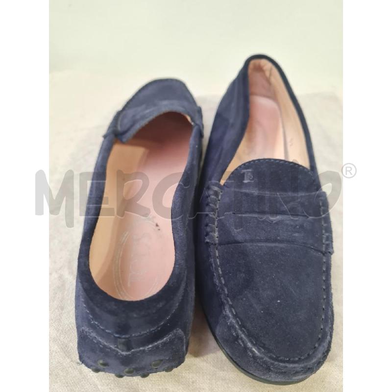 SCARPE DONNA TODS MOCASSINO BLU | Mercatino dell'Usato Modena 5