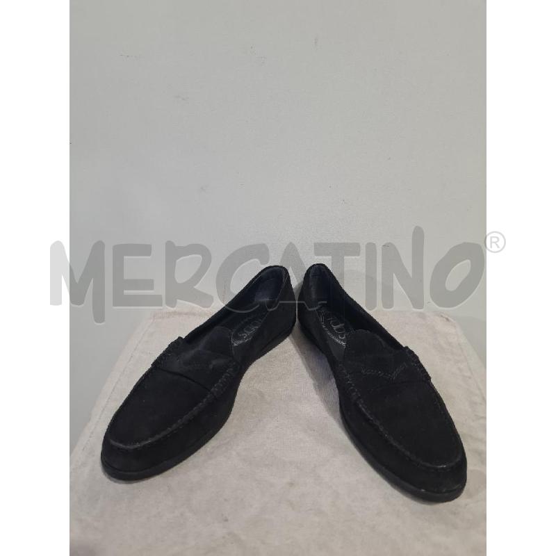 SCARPE DONNA TODS NERO MOCASSINO | Mercatino dell'Usato Modena 1