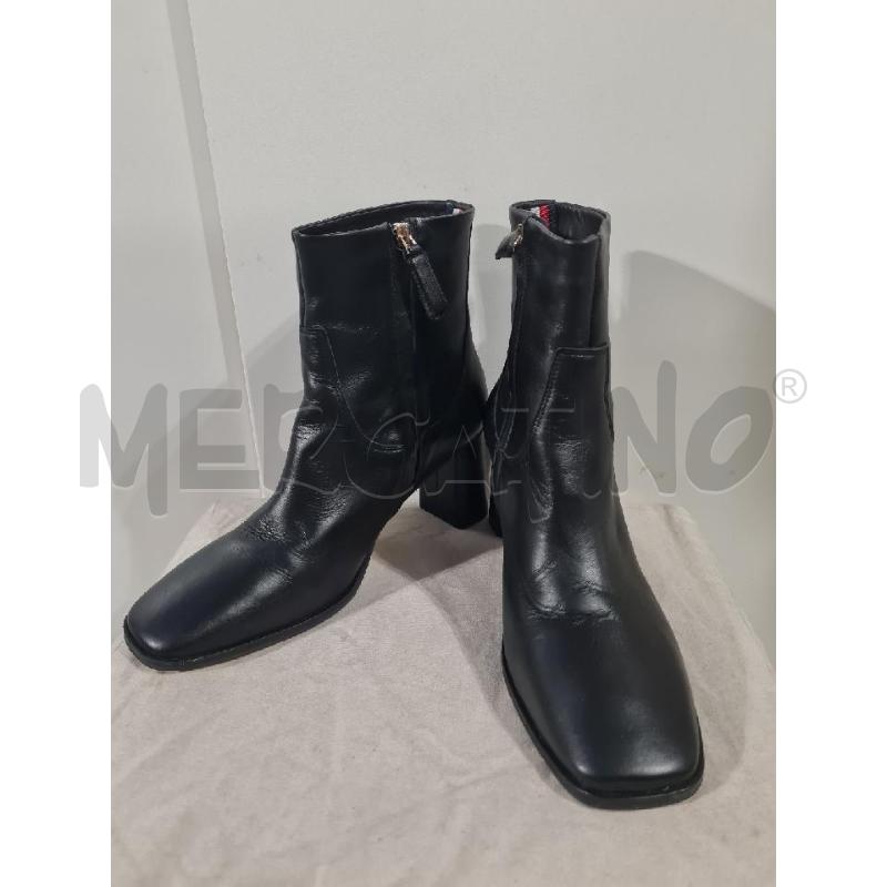 SCARPE DONNA TOMMY HILFIGER PELLE NERE | Mercatino dell'Usato Modena 1