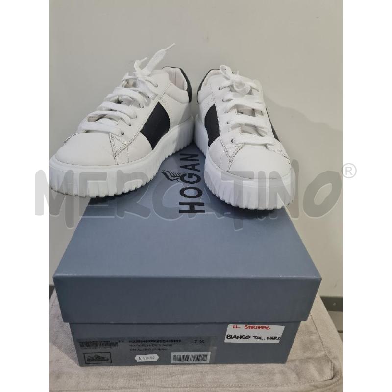 SCARPE UOMO HOGAN BIANCO NERO | Mercatino dell'Usato Modena 1