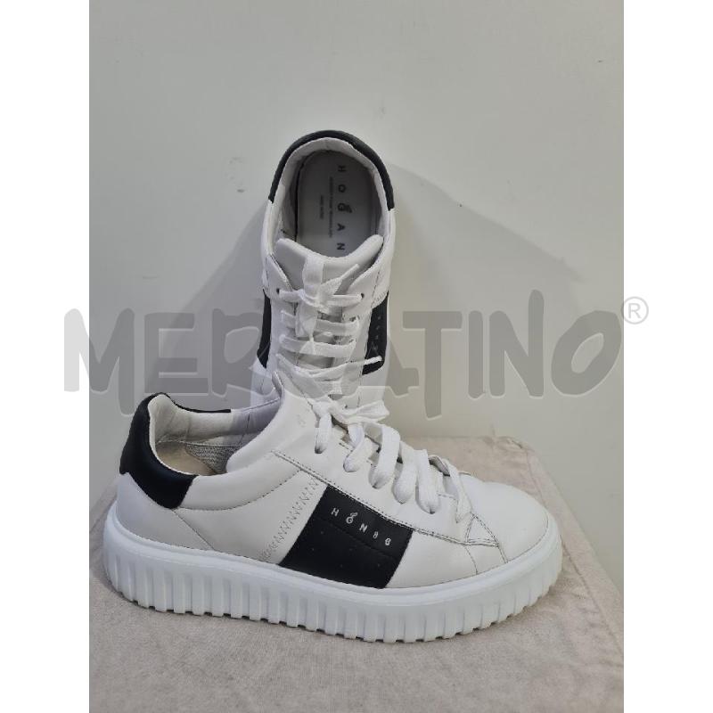 SCARPE UOMO HOGAN BIANCO NERO | Mercatino dell'Usato Modena 3