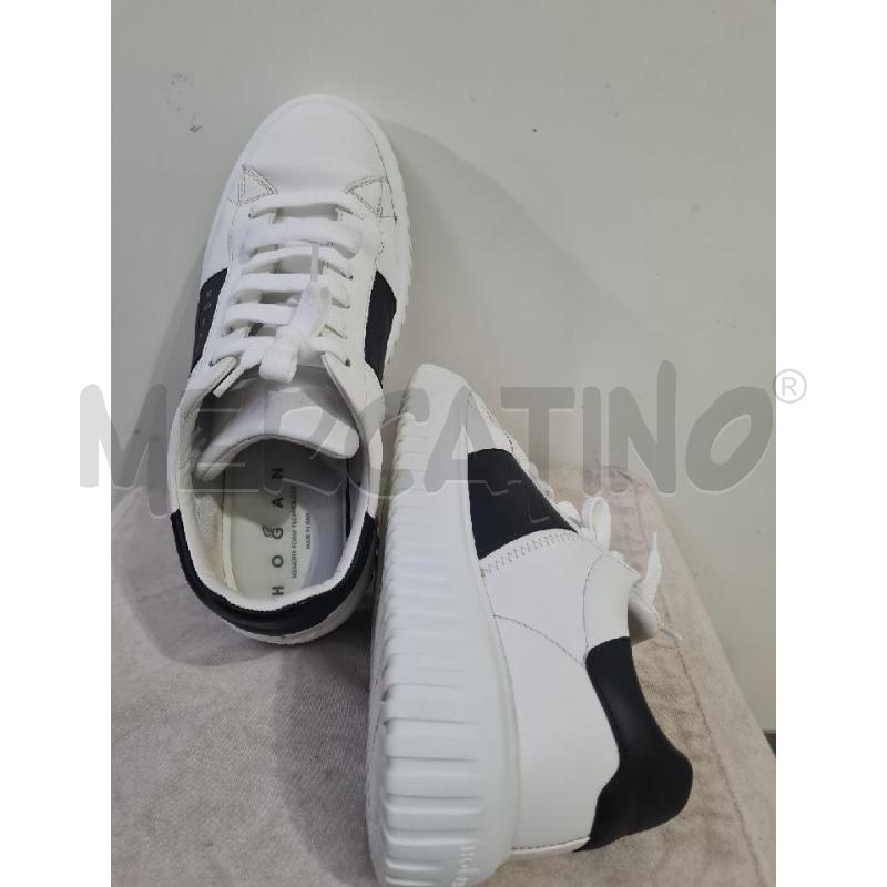 SCARPE UOMO HOGAN BIANCO NERO | Mercatino dell'Usato Modena 4
