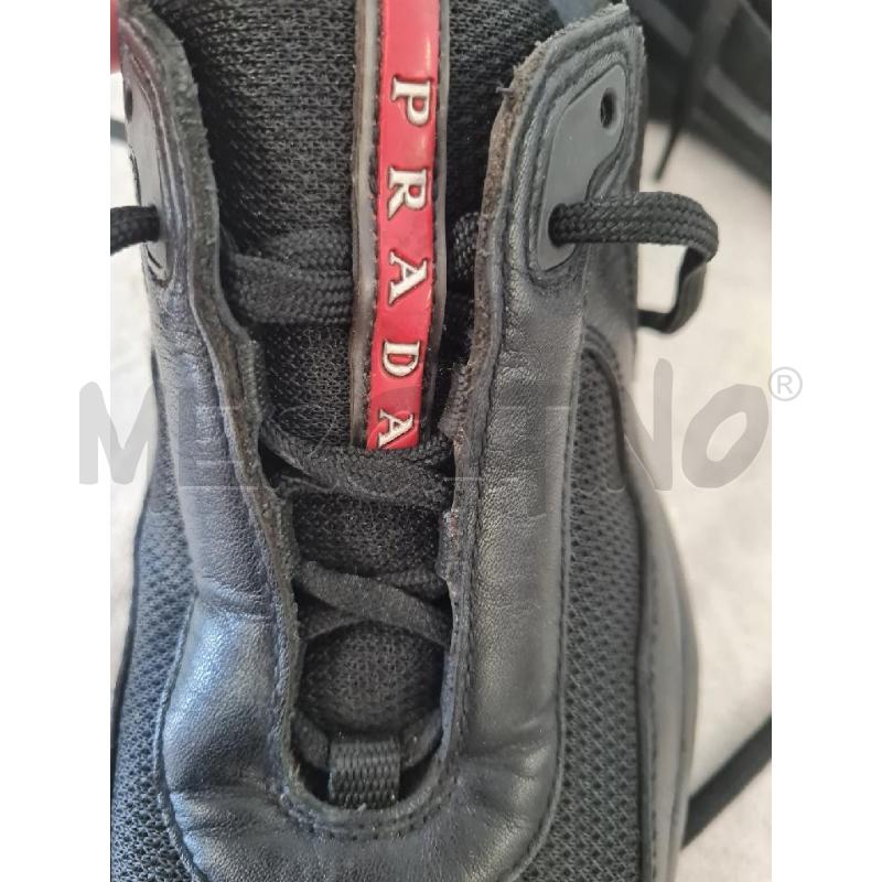 SCARPE UOMO NERE PRADA GINNICHE | Mercatino dell'Usato Modena 4