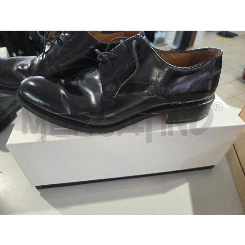 SCARPE UOMO PELLE NERE POLLINI | Mercatino dell'Usato Modena 2