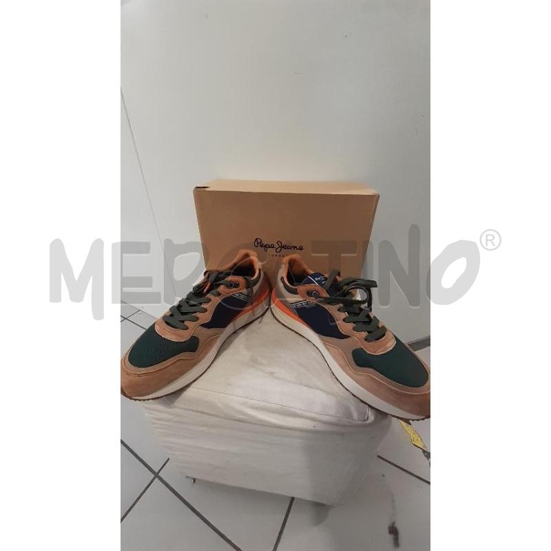 SCARPE UOMO PEPE JEANS CAMMELLO VERDE | Mercatino dell'Usato Modena 1