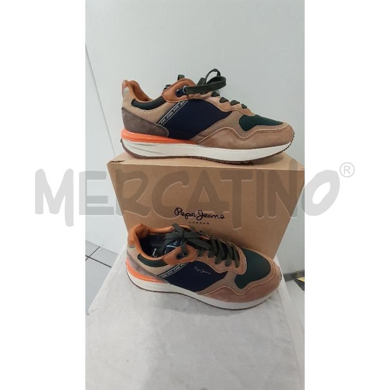 SCARPE UOMO PEPE JEANS CAMMELLO VERDE | Mercatino dell'Usato Modena 2