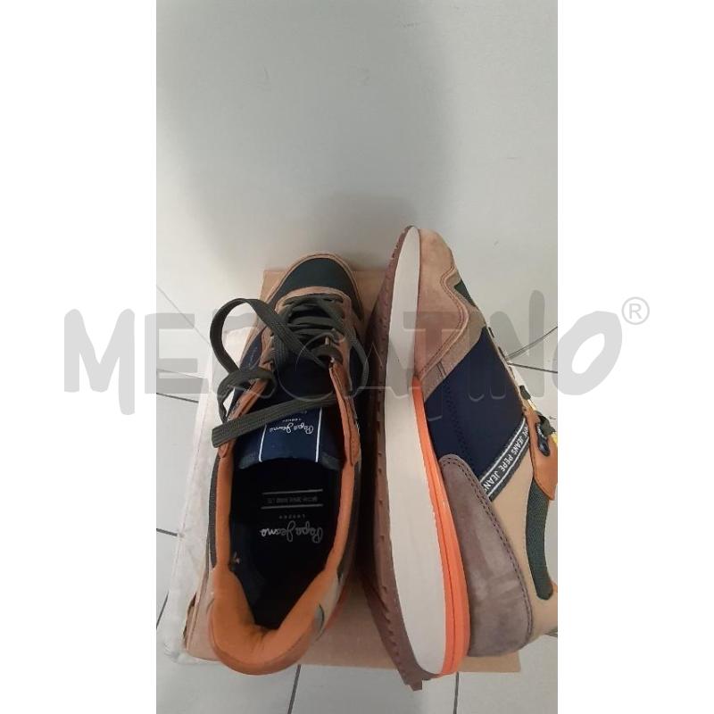 SCARPE UOMO PEPE JEANS CAMMELLO VERDE | Mercatino dell'Usato Modena 4