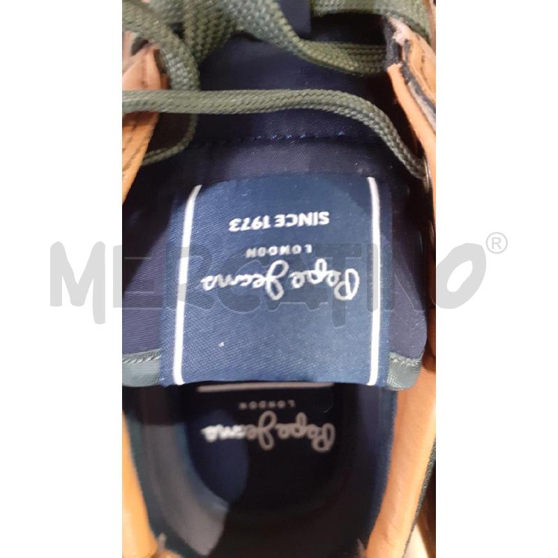 SCARPE UOMO PEPE JEANS CAMMELLO VERDE | Mercatino dell'Usato Modena 5