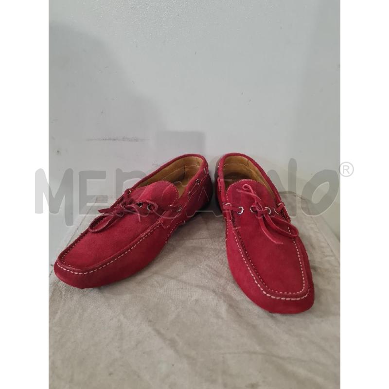 SCARPE UOMO ROSSE SANTONI | Mercatino dell'Usato Modena 1