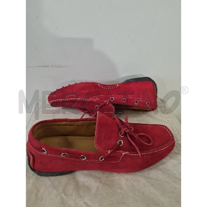 SCARPE UOMO ROSSE SANTONI | Mercatino dell'Usato Modena 3
