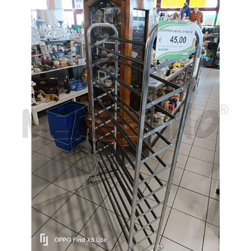 SCARPIERA METALLO RUOTE | Mercatino dell'Usato Modena 2