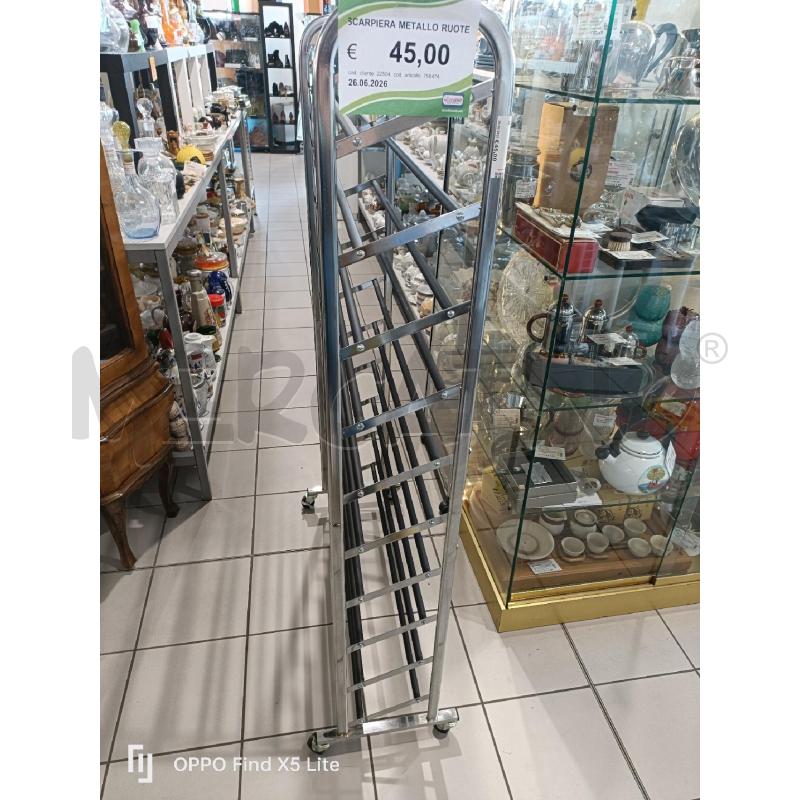 SCARPIERA METALLO RUOTE | Mercatino dell'Usato Modena 3