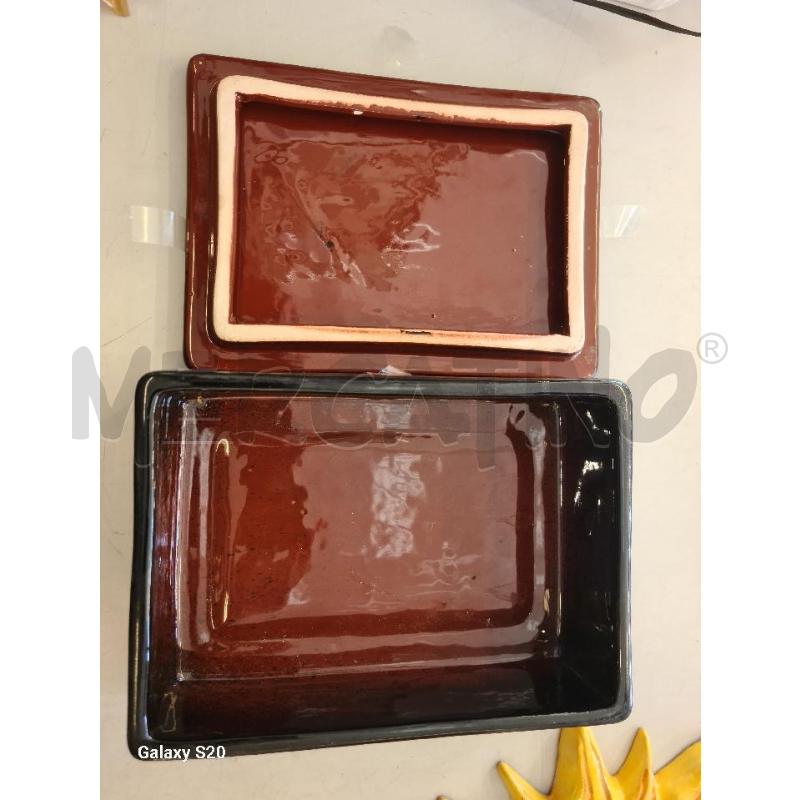 SCATOLA CER. CELLAROSI FAENZA FIORI 19X14CM | Mercatino dell'Usato Modena 2