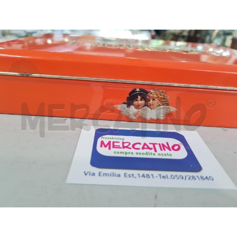 SCATOLA LATTA FIORUCCI ANGELI ARANCIO | Mercatino dell'Usato Modena 3