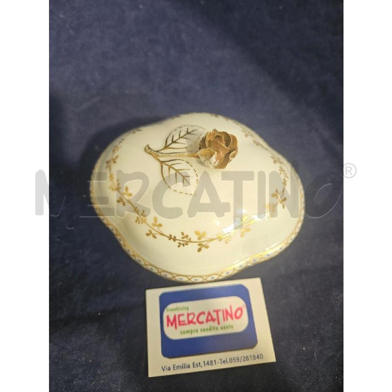 SCATOLA PRCLL PITTORIA GINORI POMELLO ROSA FILO ORO | Mercatino dell'Usato Modena 2