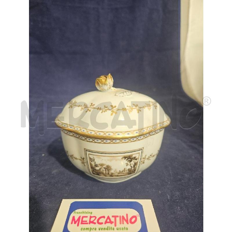 SCATOLA PRCLL PITTORIA GINORI POMELLO ROSA FILO ORO | Mercatino dell'Usato Modena 3