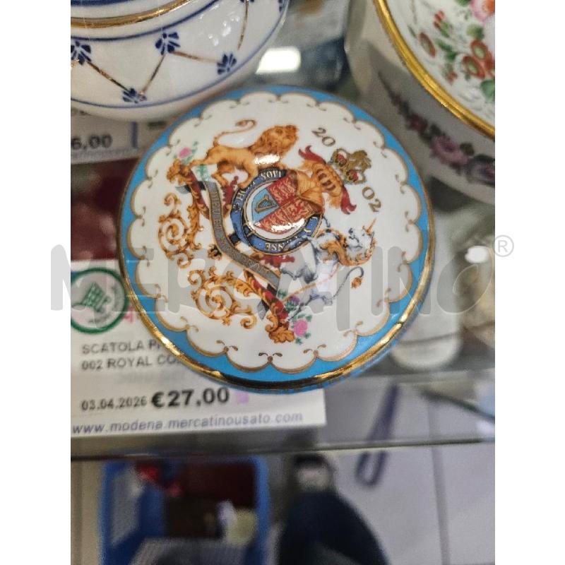 SCATOLA PRCLL TONDA 2002 ROYAL COLLECTION | Mercatino dell'Usato Modena 2