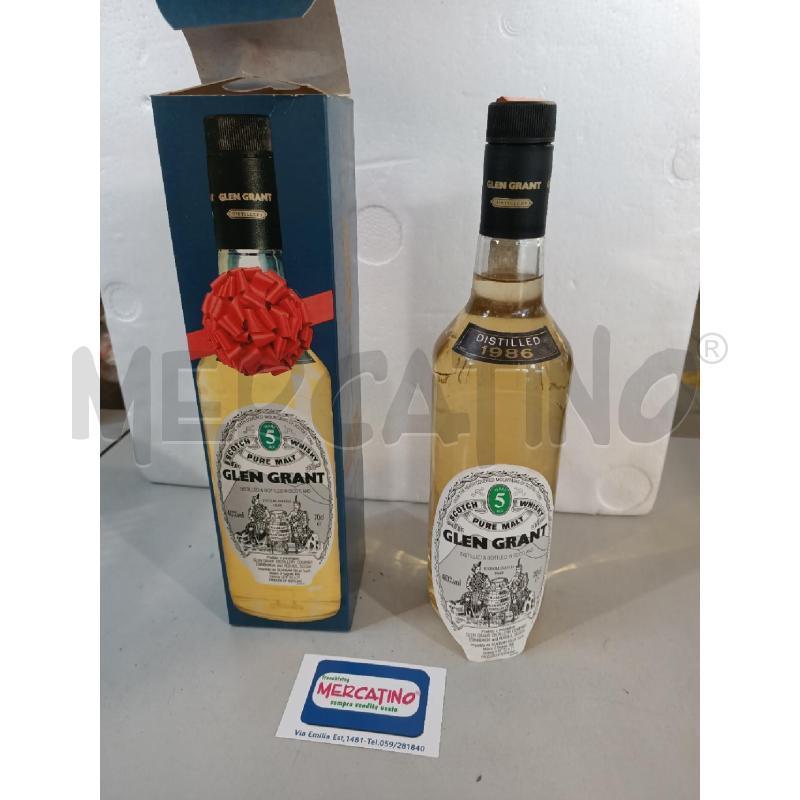 SCOTCH WHISKY GLEN GRANT 5 1986 70 40 SEAGRAM | Mercatino dell'Usato Modena 1