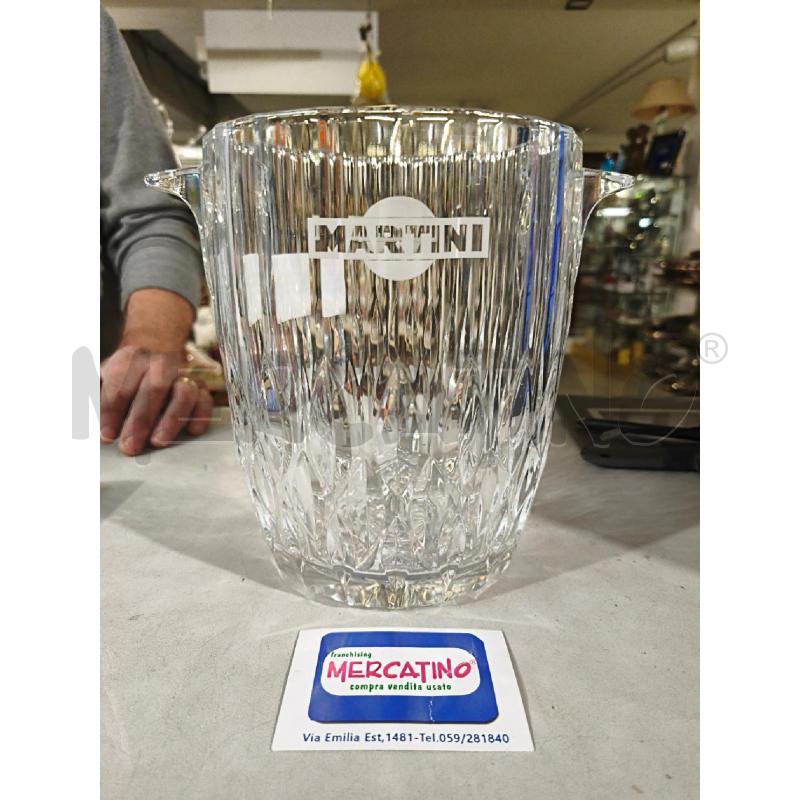 SECCHIELLO PORTA GHIACCIO CRIST. MARTINI | Mercatino dell'Usato Modena 1