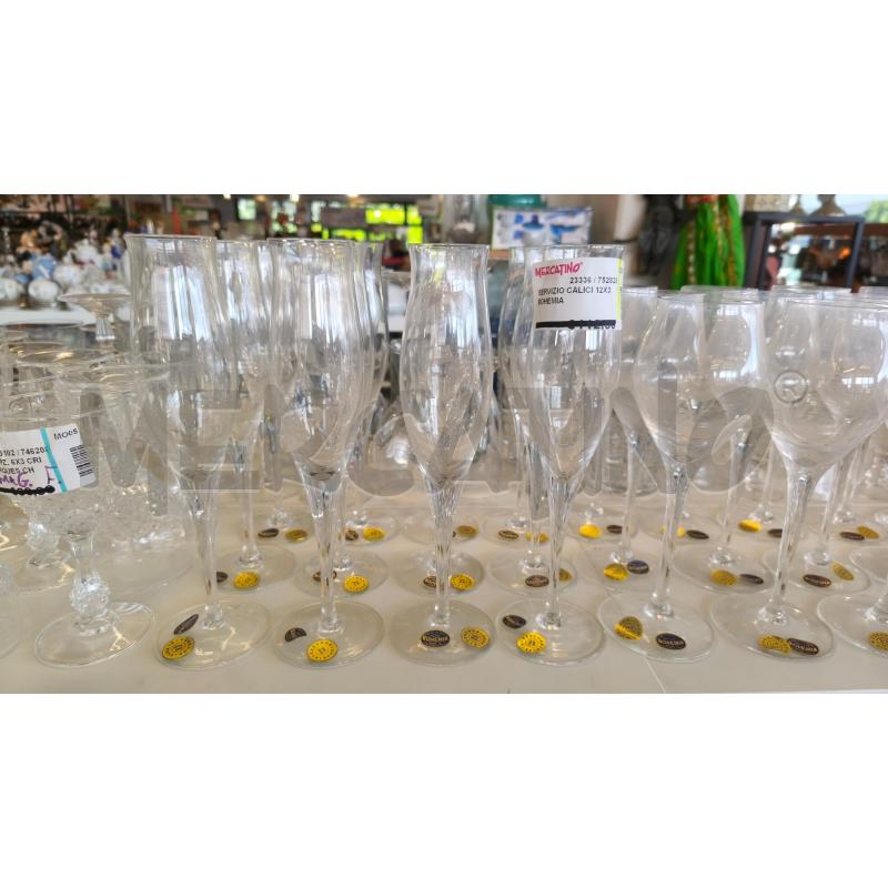 SERVIZIO CALICI 12X3 BOHEMIA | Mercatino dell'Usato Modena 2