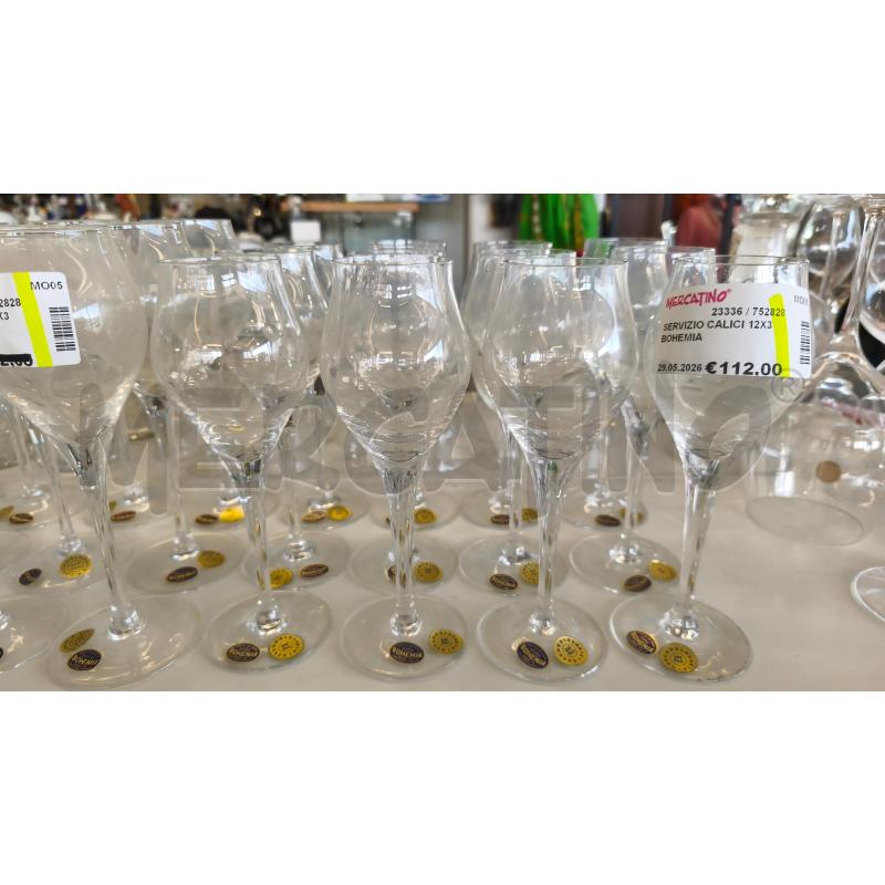SERVIZIO CALICI 12X3 BOHEMIA | Mercatino dell'Usato Modena 4