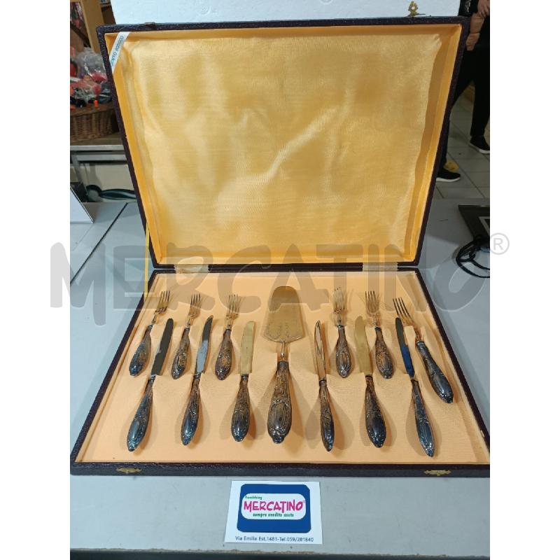 SERVIZIO POSATE DOLCE 6+6+1 LAMINATO | Mercatino dell'Usato Modena 1