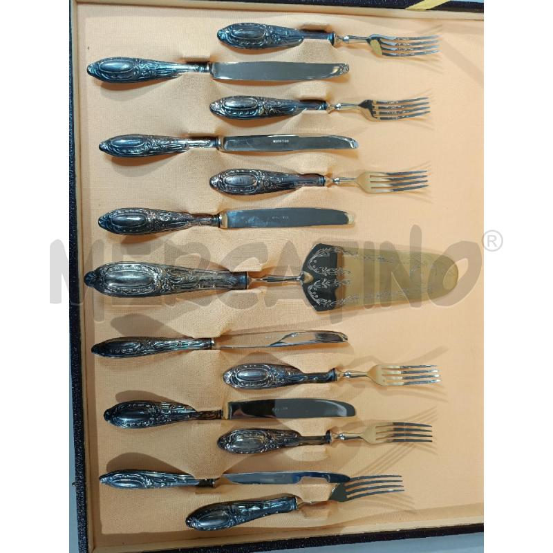 SERVIZIO POSATE DOLCE 6+6+1 LAMINATO | Mercatino dell'Usato Modena 2