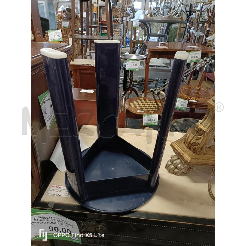 SGABELLO DESIGN OLAF BOHR BLU  | Mercatino dell'Usato Modena 4
