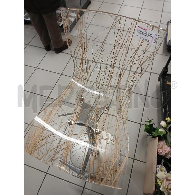 SGABELLO MET. PLEXIGLASS COLICO DI MARTINO  | Mercatino dell'Usato Modena 1