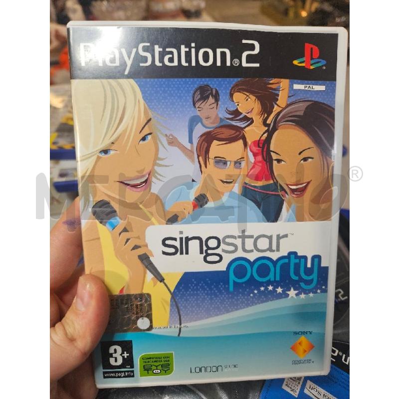 SINGSTAR PARTY - PS2 VIDEO GIOCO  | Mercatino dell'Usato Modena 1