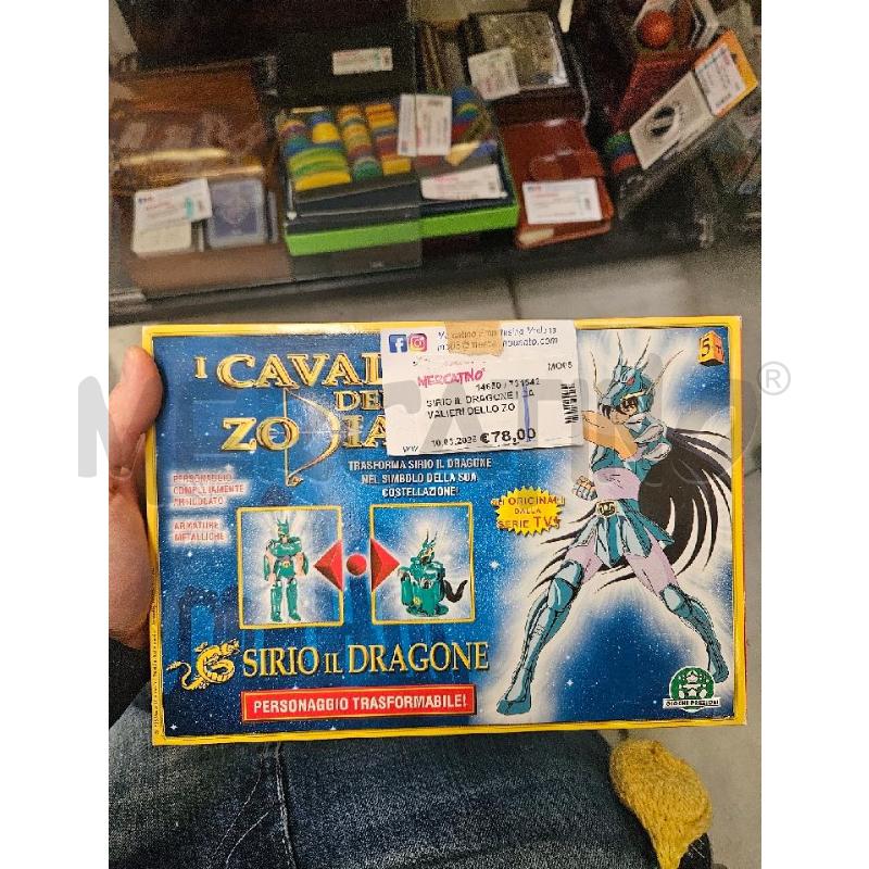SIRIO IL DRAGONE I CAVALIERI DELLO ZODIACO GIOCHI PREZIOSI  | Mercatino dell'Usato Modena 1