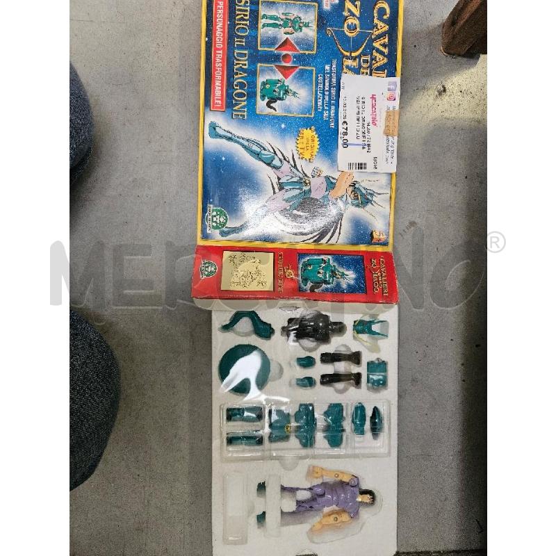 SIRIO IL DRAGONE I CAVALIERI DELLO ZODIACO GIOCHI PREZIOSI  | Mercatino dell'Usato Modena 3