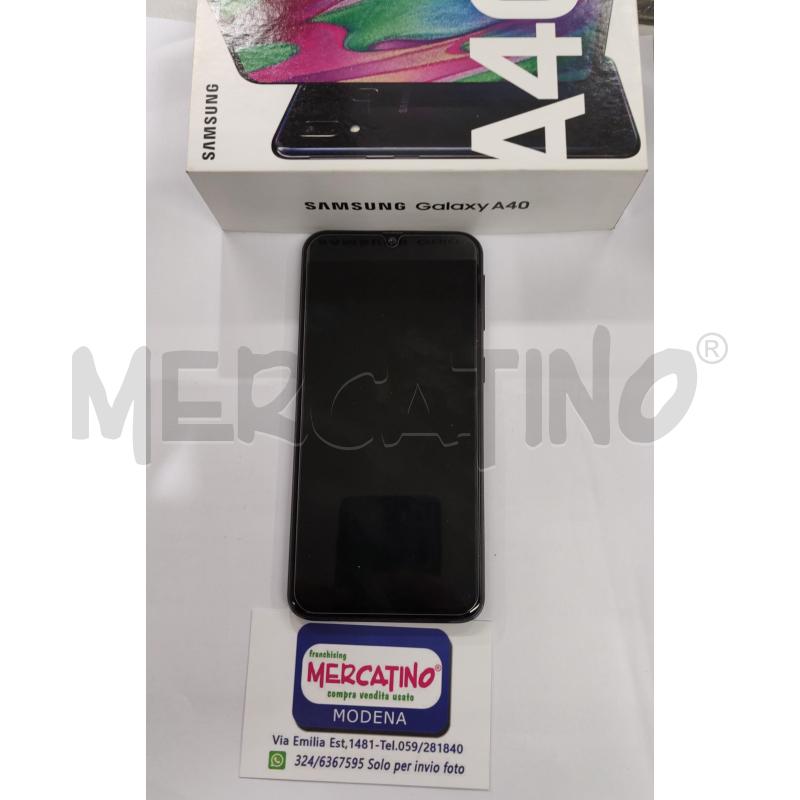 SMARTPHONE SAMSUNG GALAXY A 40 64GB 2019 | Mercatino dell'Usato Modena 1