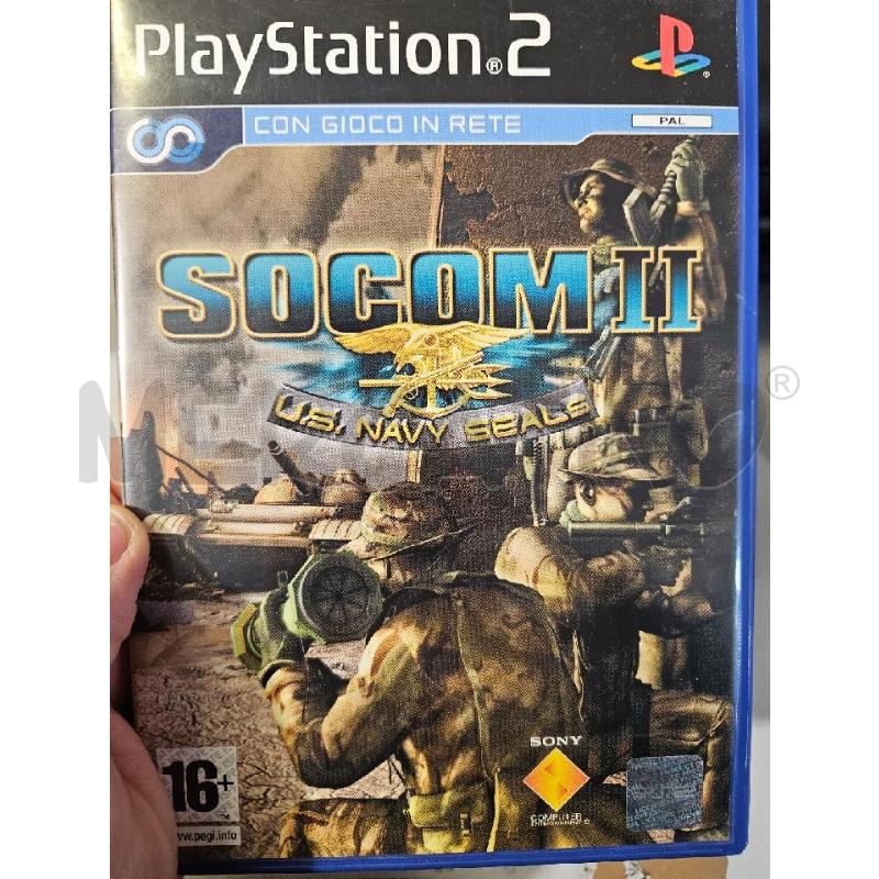 SOCOM II US NAVY SEALE - PS2 VIDEO GIOCO  | Mercatino dell'Usato Modena 1