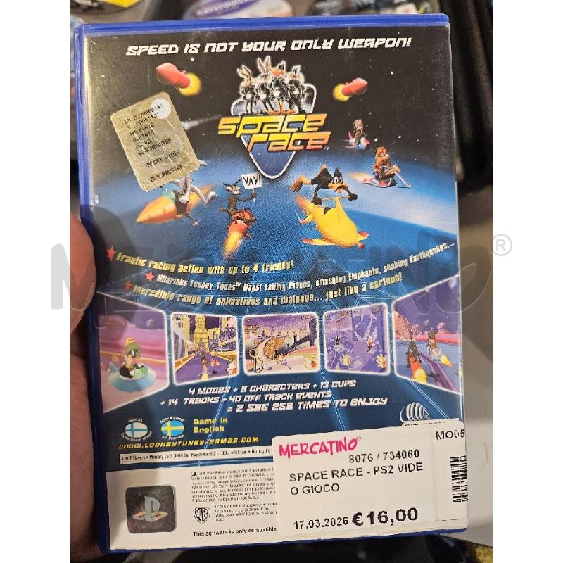 SPACE RACE - PS2 VIDEO GIOCO  | Mercatino dell'Usato Modena 2